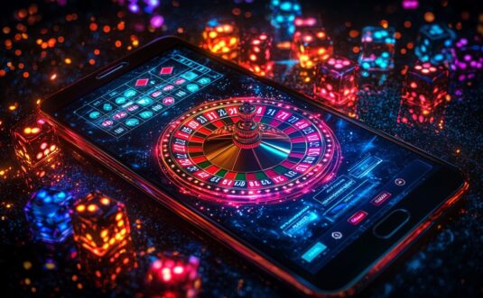 Live dealer games streamed on tablets and smartphones